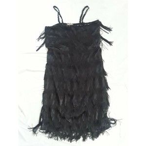 Franco Costume-Roaring 20s Flapper Dress with Fringe